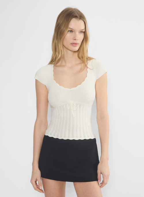 Short sleave Sweater