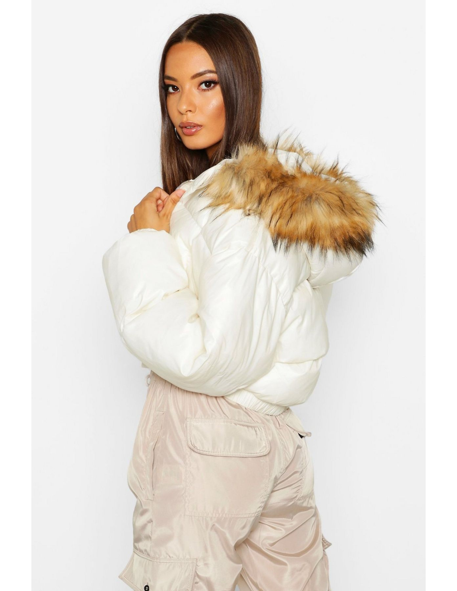 Cropped Puffer Jacket