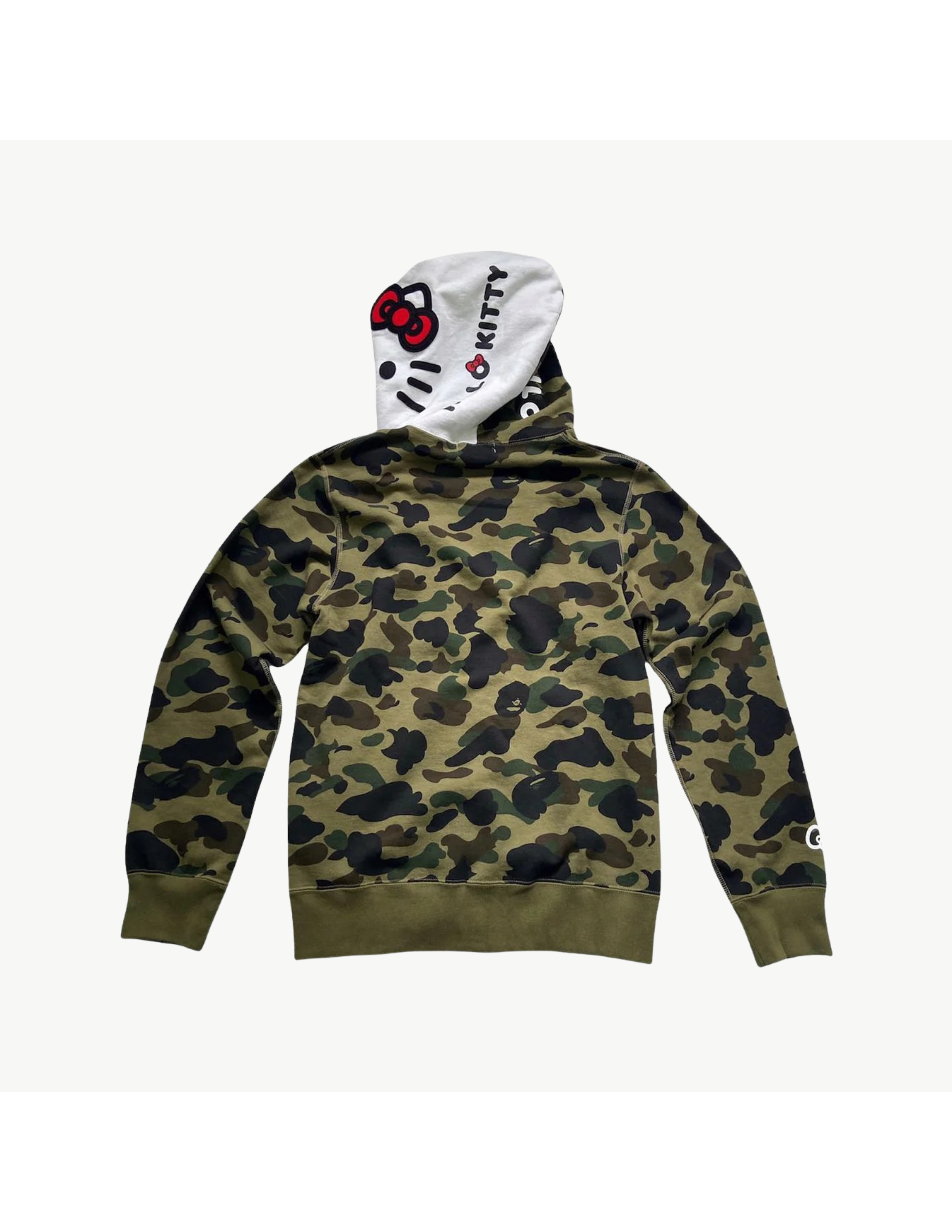 Kitty Camo Zip Hoodie