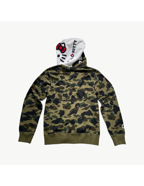 Kitty Camo Zip Hoodie